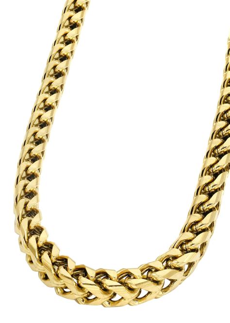 Mens Gold Plated Chains For Sale Frostnyc