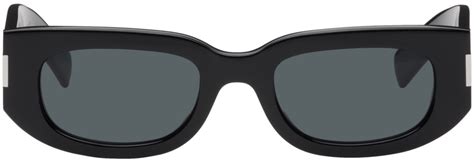 Black Sl Sunglasses By Saint Laurent On Sale