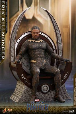 New Black Panther Erik Killmonger Sixth Scale Hot Toys Figure Images