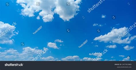 Beautiful Blue Sky Background Clouds Stock Photo 2477913983 Shutterstock