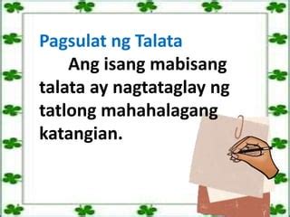 Pagsulat Ng Talata Ppt Hot Sex Picture