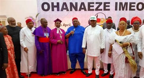 Iwuanyanwu Sworn In As New President General Of Ohanaeze Ndigbo