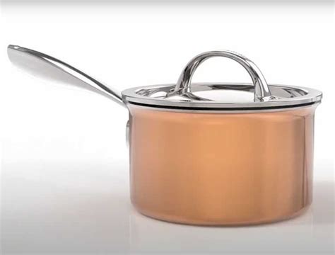 Williams Sonoma Thermoclad Copper Piece Cookware Set Williams Sonoma