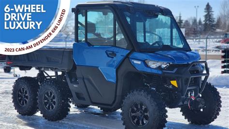 2023 Can Am Defender 6x6 Limited Overview And Walk Around YouTube