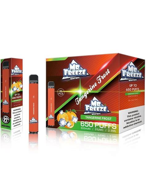 Vaper Descartavel MR Freeze Menthol Strawberry Frost 50MG