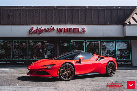 Ferrari Sf Hybrid Forged Series Hf Vossen Wheels