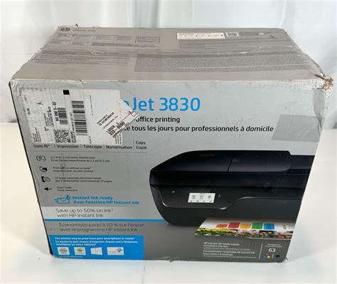 Hp Officejet Wireless All In One Instant Ink Ready Inkjet Printer