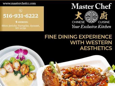 Master Chef Chinese Asian Cuisine Japanese Sushi In Syosset