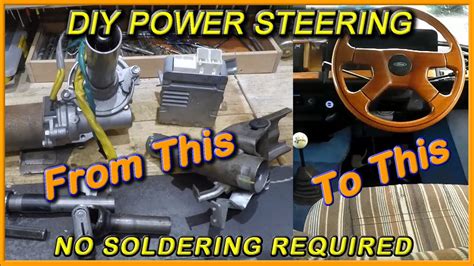 Electric Power Steering Conversion Youtube