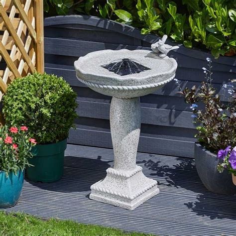 Fontaine Solaire Friends Bain D Oiseaux Fontaines Solaires