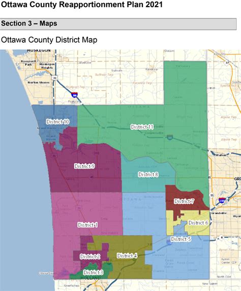 Ottawa County Commission Districts Approved Ottawa Impact Pac