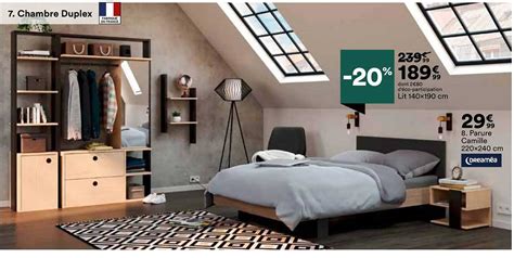 Promo Chambre Reverso Lit 90x190 Cm Chez BUT ICatalogue Fr