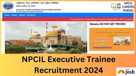 NPCIL Executive Trainee Recruitment 2024 Notification Out For 400 Posts