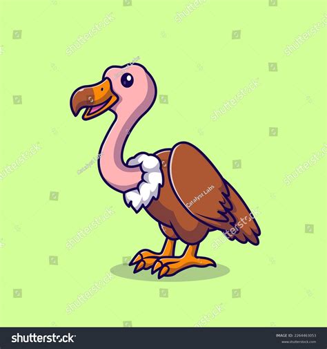 Cute Vulture Clipart