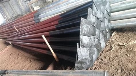 Mild Steel Dual Arm Swaged Tubular Pole For Highway M At Rs Kg In