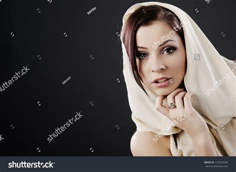 Portrait Beautiful Naked Girls Sheltered Soft Stock Photo Shutterstock