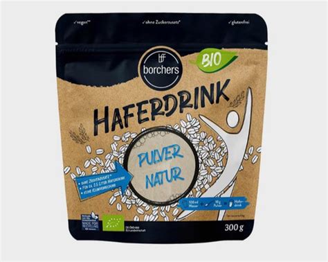 Borchers Bio Haferdrink Pulver Ohne Zuckerzusatz Vegan 300g