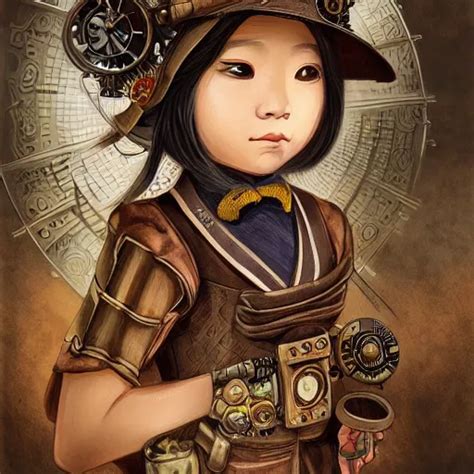 Machine Steampunk Edo Style Lilia Alvarado Highly Stable