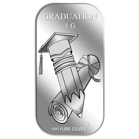 1g Graduation Silver Bar Buy Gold Silver In Singapore Buy Silver