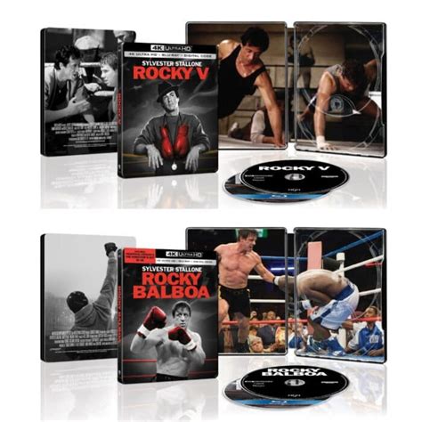 Rocky V Rocky Balboa Jeweils Im 4K Steelbook Ab 2024 US UK IT FR