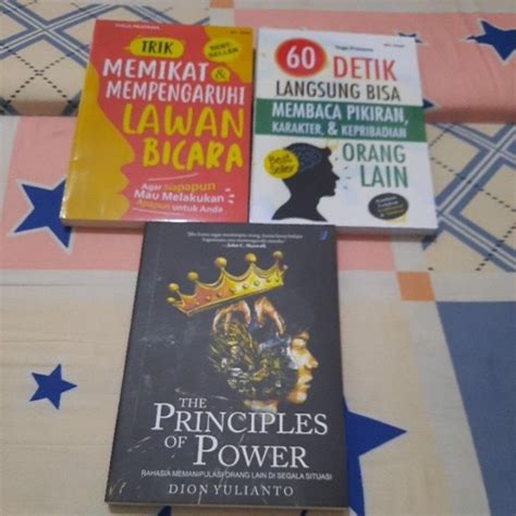 Jual Paket 3 Buku Trik Memikat Mempengaruhi Lawan Bicara The