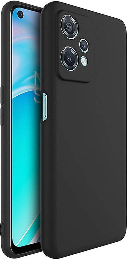 Oneplus Nord Ce 2 Lite 5g Zwart Siliconen Case Hoes Cover Hoesjes