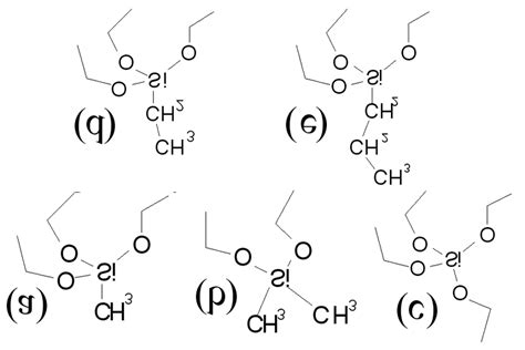 Scheme 3 Monomers A Methyltriethoxysilane T B Download Scientific Diagram