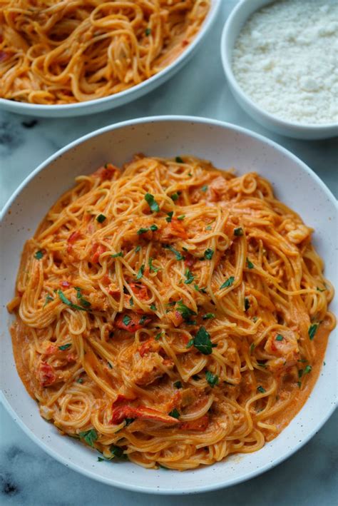 Spicy Lobster Capellini