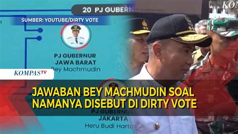 Bey Machmudin Buka Suara Soal Namanya Disinggung Di Film Dirty Vote