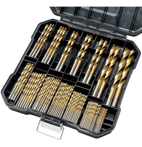 Juego De Brocas De Acero Rápido Para Metal Y Madera 99 Pzs MercadoLibre