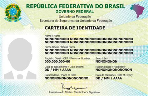 Nova Carteira De Identidade ComeÇa A Ser Emitida Hoje Cotia Todo Dia