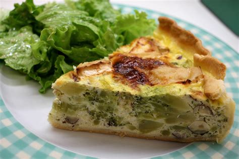 Quiche Brocolis Chèvre Noisettes Mesdelices Fr