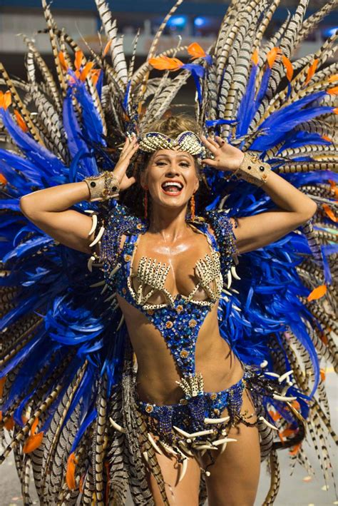 Brazil Carnival Women Make Their Mark Colorful Pictures