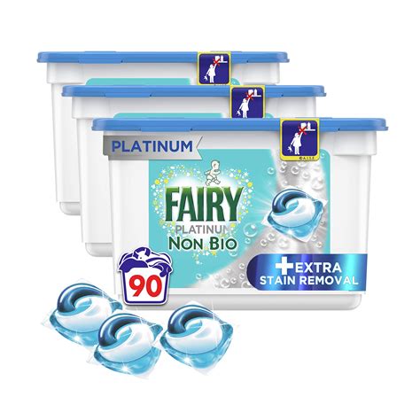 Fairy Non Bio Platinum Pods Washing Liquid Laundry Detergent Tablets