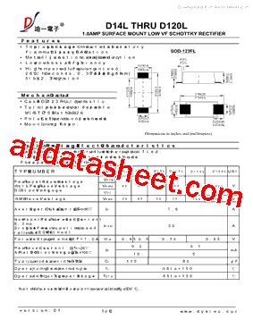 D110L Datasheet PDF DIYI Electronic Technology Co Ltd