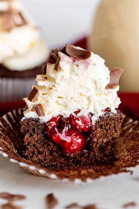 Black Forest Cupcakes Recipe Easy Dessert Recipes