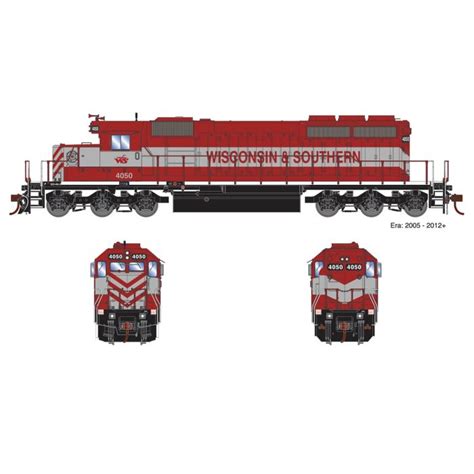 Athearn ATH 1260 HO EMD SD40 2 Econami DCC Sound WAMX 4050