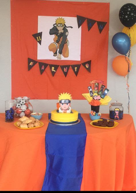 32 Ideas De Cumple Naruto Fiesta Naruto Cumpleaños De Naruto Naruto