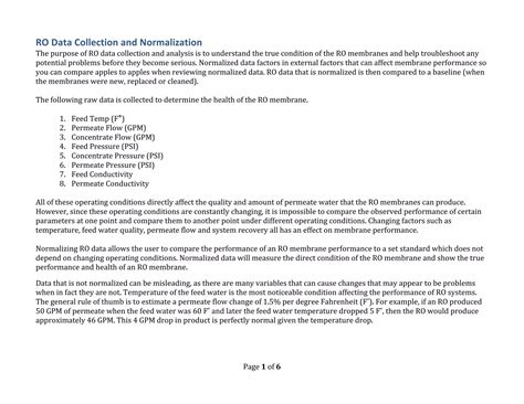 ro-normalization-and-trending(1) | PDF | Agriculture | Industries