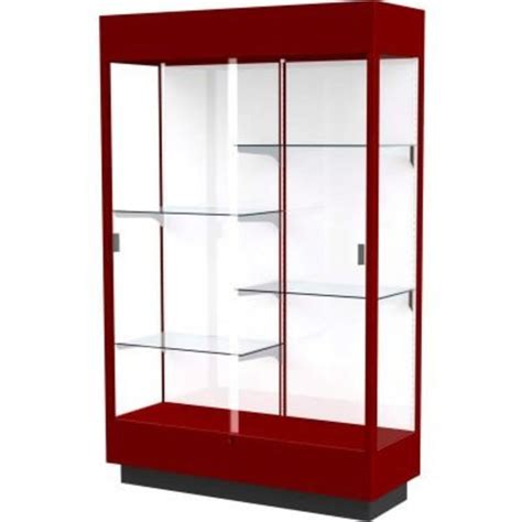 Waddell Display Case Of Ghent Heritage Lighted Floor Display Case 48 W