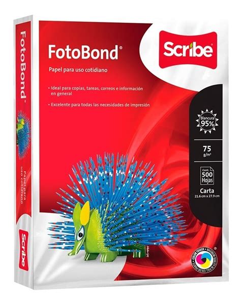 Papel Fotobond Blanco Carta Caja Con Hojas Best Paper