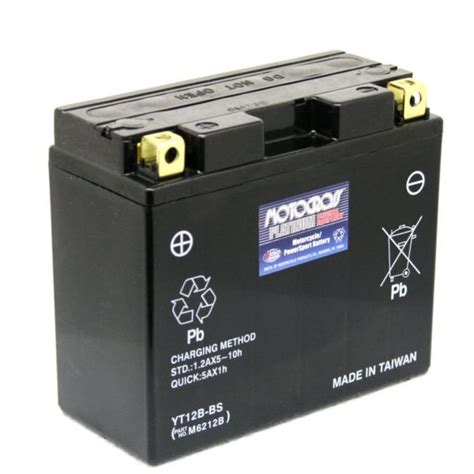 Yt B Bs Battery Yuasa Motocross Volt Motorcycle Batteries