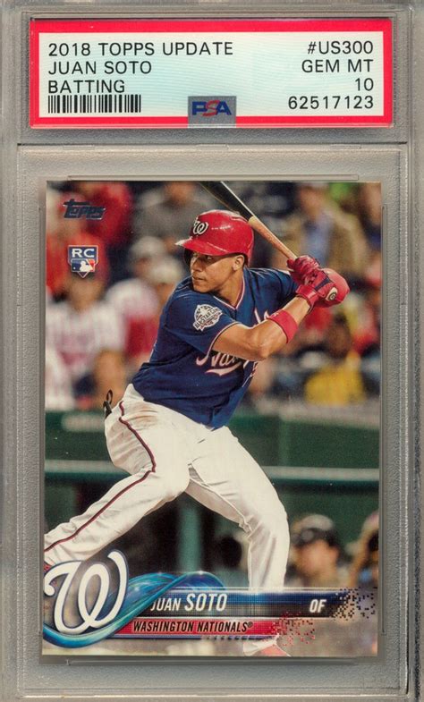 2018 Topps Update US300 Juan Soto Batting PSA 10 X2 Flickr