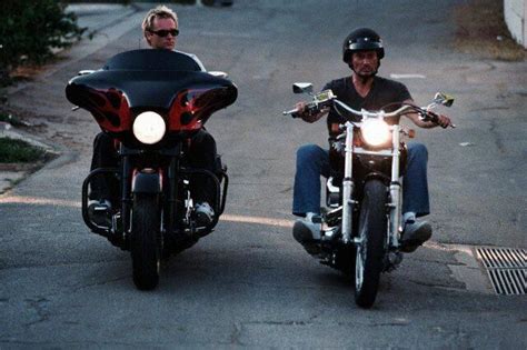 Toutes Les Motos De Johnny Avec David Johnny Hallyday David