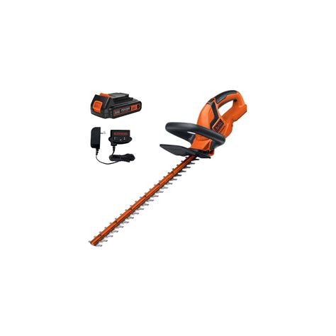 Black Decker 40v Max Cordless Battery Powered Hedge Trimmer Kit With 1 Battery Charger Lht2436