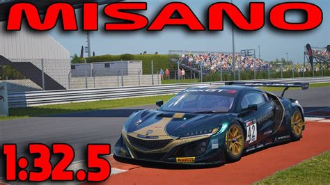 Assetto Corsa Competizione MISANO HOTLAP SETUP HONDA NSX GT3 EVO