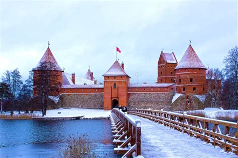 465 Trakai Island Castle Winter Stock Photos - Free & Royalty-Free ...