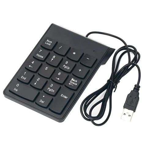 Teclado Numérico Mini 2 4g Inalámbrico 18 Teclas Para Pc Portátil