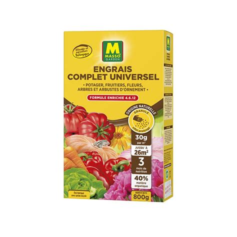 Engrais Complet Universel Uab Masso Garden Utilisable En Agriculture