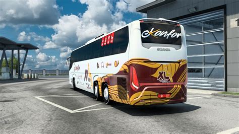 Scania Touring Hd Konfor Seyahat Skin Ets Mods Ets